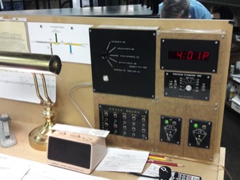 Portion of Dispatcher's Display