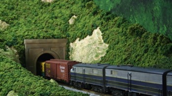 Train 82 East passes exits Thornton Tunnel enroute to Cumberland, MD. 