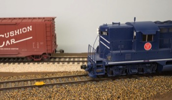   Before entering Shapiro's scrap yard, the conductor will need to open the derail