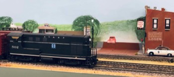 86 Passing the Crispy Bacon Café (aka Tavern, remember Kansas is dry in 1950)