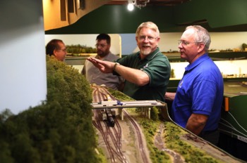 Dave Husman and Doug Good in front of East Yard in Butler PA