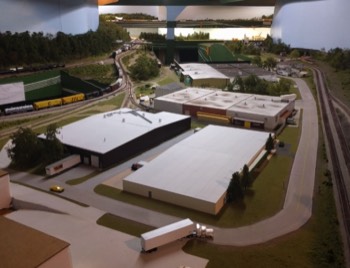 View of the Butler industrial park